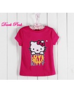Hello Kitty Short-Sleeve Casual T-shirt
